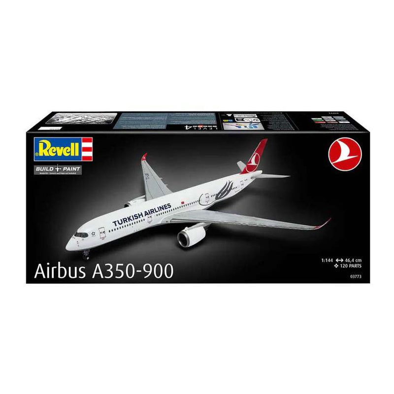 Load image into Gallery viewer, Revell modelbouwpakket - airbus a350-900 turkish airlines 1:144 - 120dlg.
