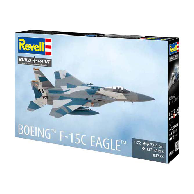 Load image into Gallery viewer, Revell modelbouwpakket - boeing f-15c eagle 1:72 - 200dlg.
