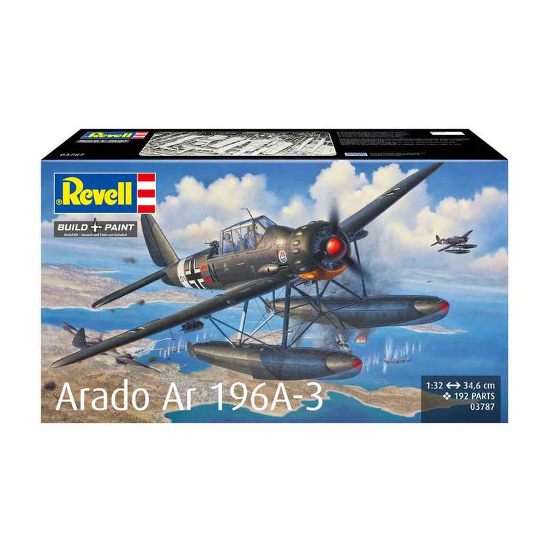 Load image into Gallery viewer, Revell modelbouwpakket - arado ar196a-3 seaplane 1:32 - 192dlg.

