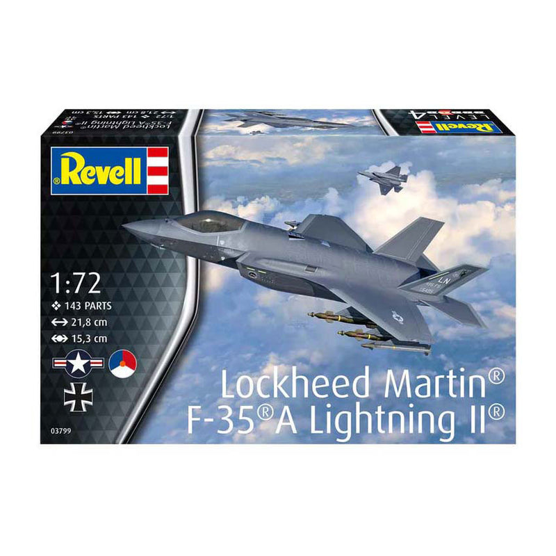 Load image into Gallery viewer, Revell modelbouwpakket - lockheed martin f35 a lightning ii 1:72 - 143dlg.
