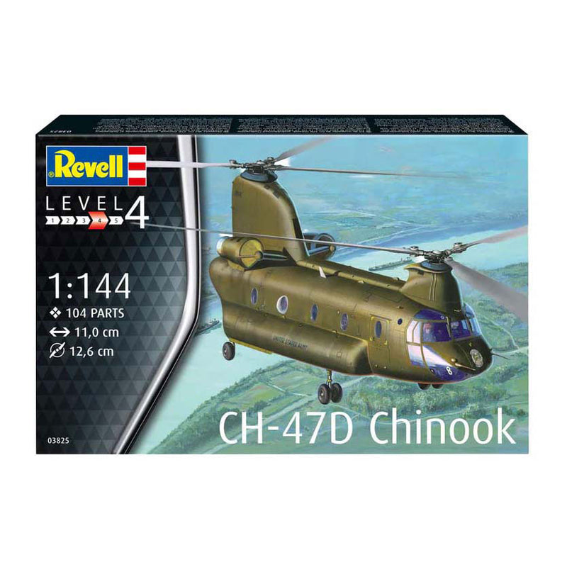 Load image into Gallery viewer, Revell modelbouwpakket - ch-47d chinook 1:144 - 104dlg.
