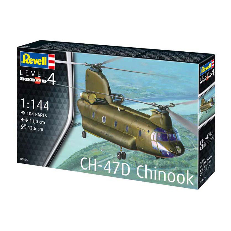 Afbeelding laden in galerijviewer, Revell modelbouwpakket militaire voertuigen - 03825 ch-47d chinook heli plastic - 1:144 - modelbouw

