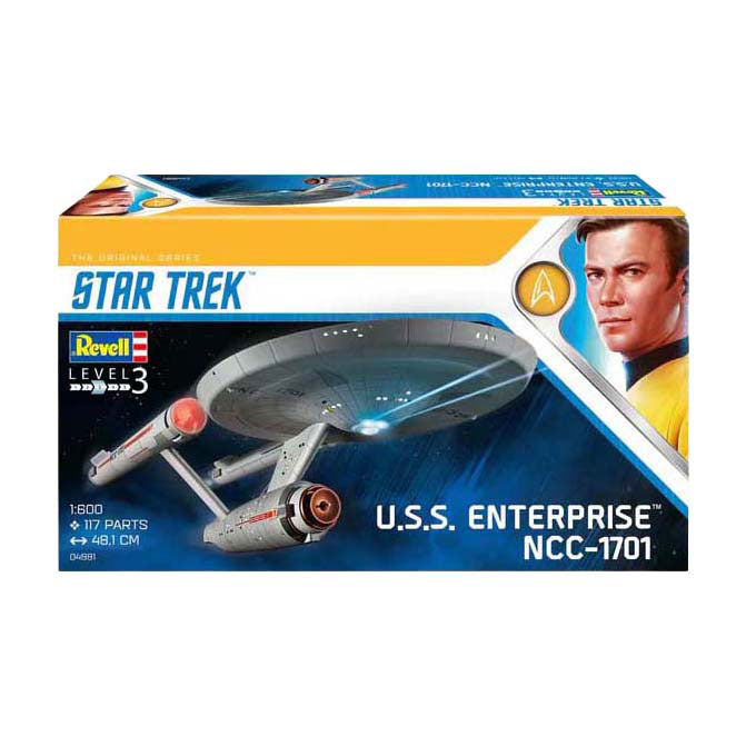 Load image into Gallery viewer, Revell modelbouwpakket - u.s.s. enterprise ncc-1701 1:600 - 117dlg.
