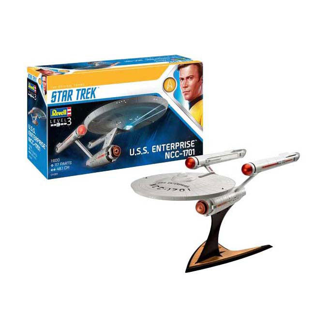 Load image into Gallery viewer, Revell modelbouwpakket - u.s.s. enterprise ncc-1701 1:600 - 117dlg.
