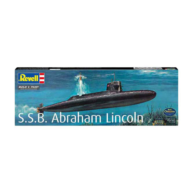 Load image into Gallery viewer, Revell modelbouwpakket - s.s.b. abraham lincoln 1:253 - 158dlg.
