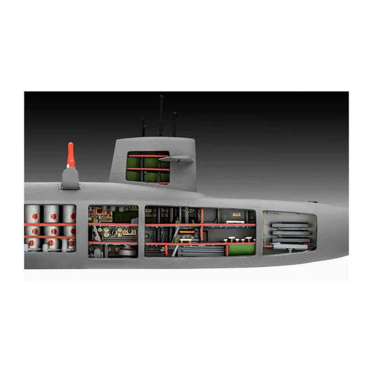 Revell modelbouwpakket - s.s.b. abraham lincoln 1:253 - 158dlg.