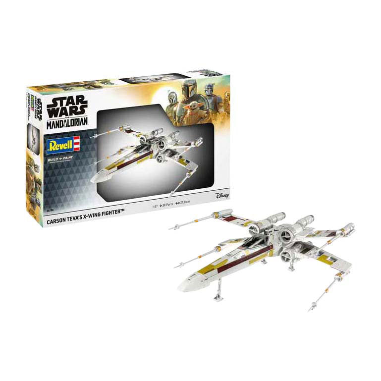 Load image into Gallery viewer, Revell modelbouwpakket star wars - the mandalorian: x-wing of carson teva 1:57 - 38dlg.
