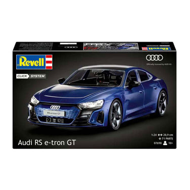 Revell modelbouwpakket auto - 07698 audi e-tron gt - easy click plastic - 1:24 - modelbouw