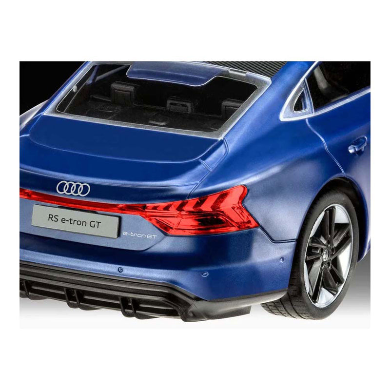 Afbeelding laden in galerijviewer, Revell modelbouwpakket auto - 07698 audi e-tron gt - easy click plastic - 1:24 - modelbouw
