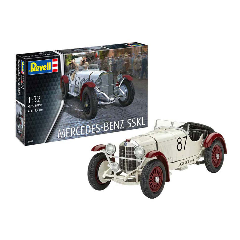 Chargez l'image dans la visionneuse de la galerie, Revell modelbouwpakket auto - 07737 mercedes-benz sskl - klassieke auto plastic - 1:32 - modelbouw
