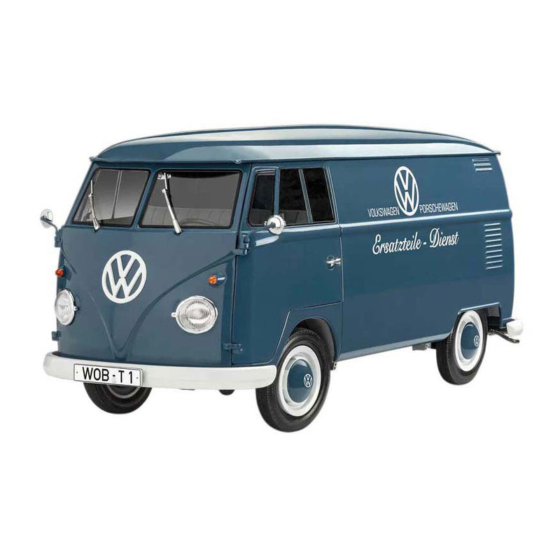 Load image into Gallery viewer, Revell modelbouwpakket - vw t1 panel van - 75 years vw t1 1:16 - 144dlg.

