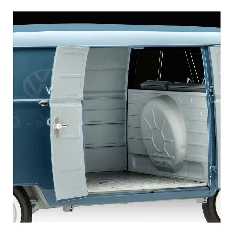 Load image into Gallery viewer, Revell modelbouwpakket - vw t1 panel van - 75 years vw t1 1:16 - 144dlg.
