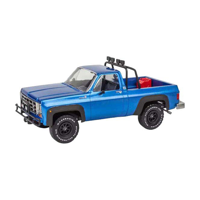 Load image into Gallery viewer, Revell modelbouwpakket - '78 chevy 4x4 pickup with go-kart 1:25
