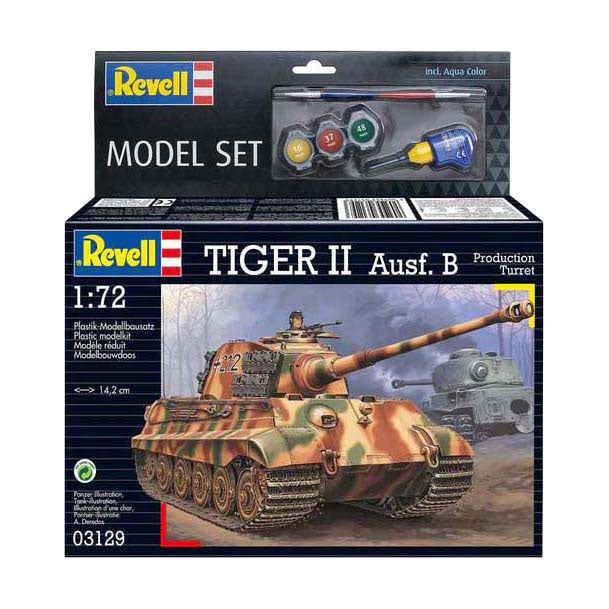 Load image into Gallery viewer, Revell modelbouwpakket - tiger ii ausf. b 1:72 - 144dlg.
