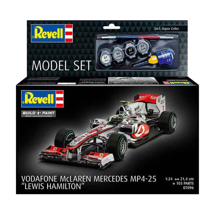 Load image into Gallery viewer, Revell modelbouwpakket - vodafone mclaren mercedes mp4-25 l. hamilton 1:24 - 103dlg.
