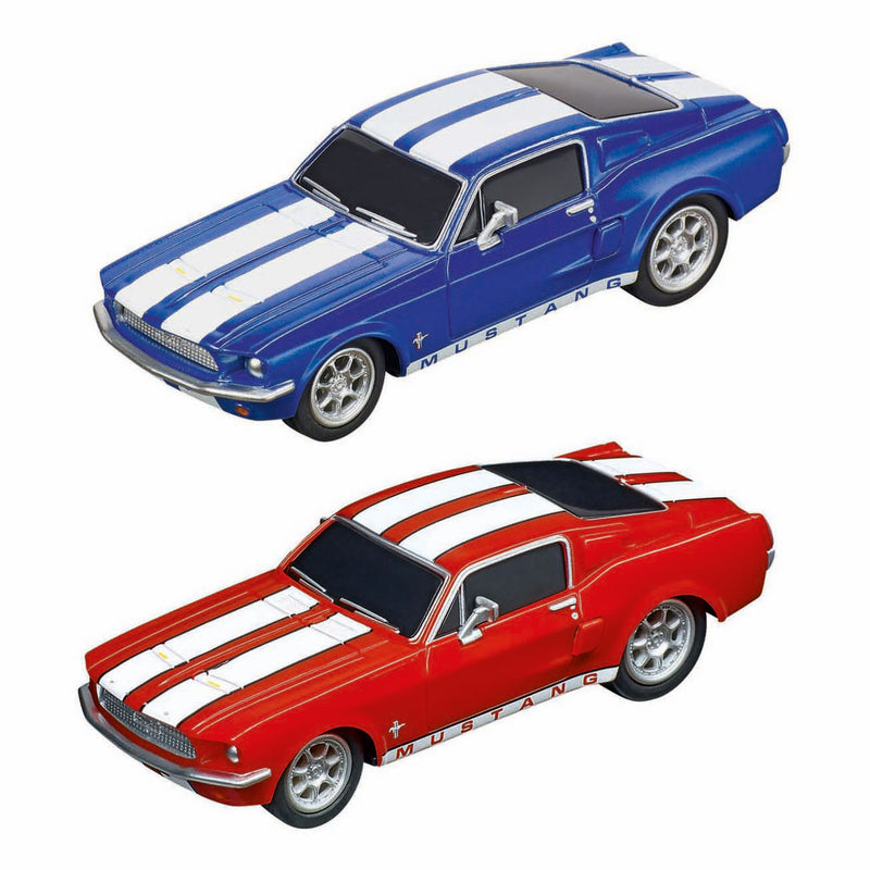 Load image into Gallery viewer, Carrera pull back ford mustang '67 twinpack - 1:43
