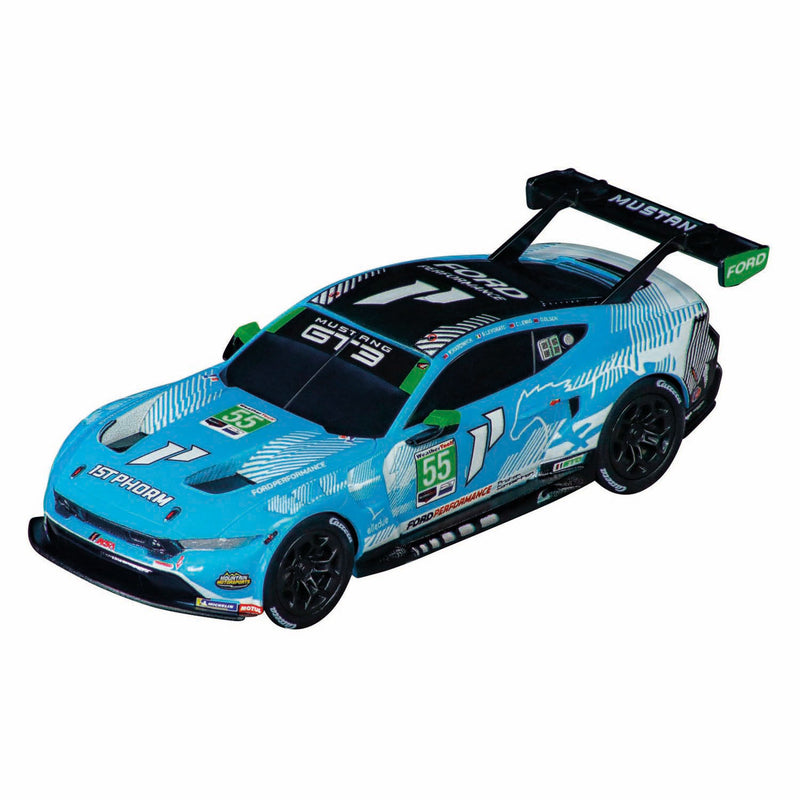 ギャラリービューアに画像をロードする, Carrera pull back ford mustang gt3 1:43 - 3st.
