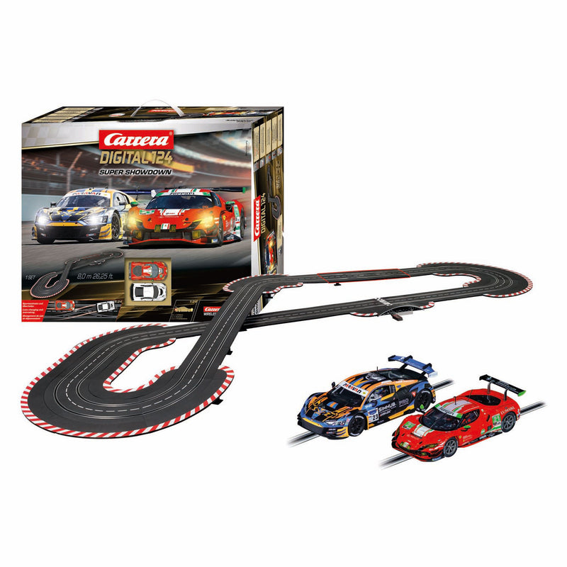 Load image into Gallery viewer, Carrera digitale racebaan 1:24 met 2 racewagens
