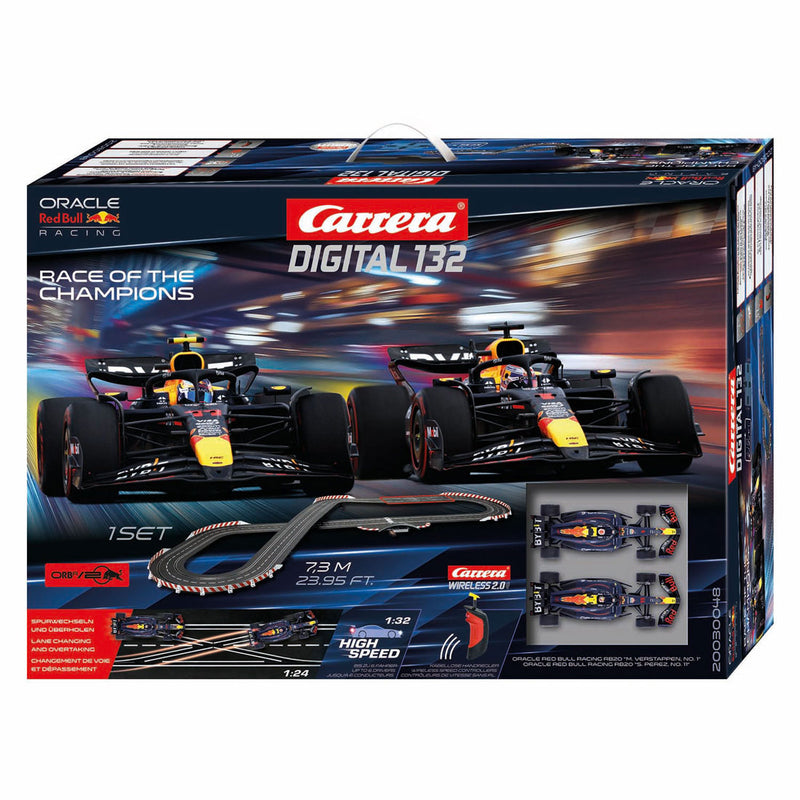 Load image into Gallery viewer, Carrera race of champions - racebaan digital 132 - rb20 m. verstappen s. pérez
