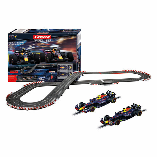Carrera race of champions - racebaan digital 132 - rb20 m. verstappen s. pérez