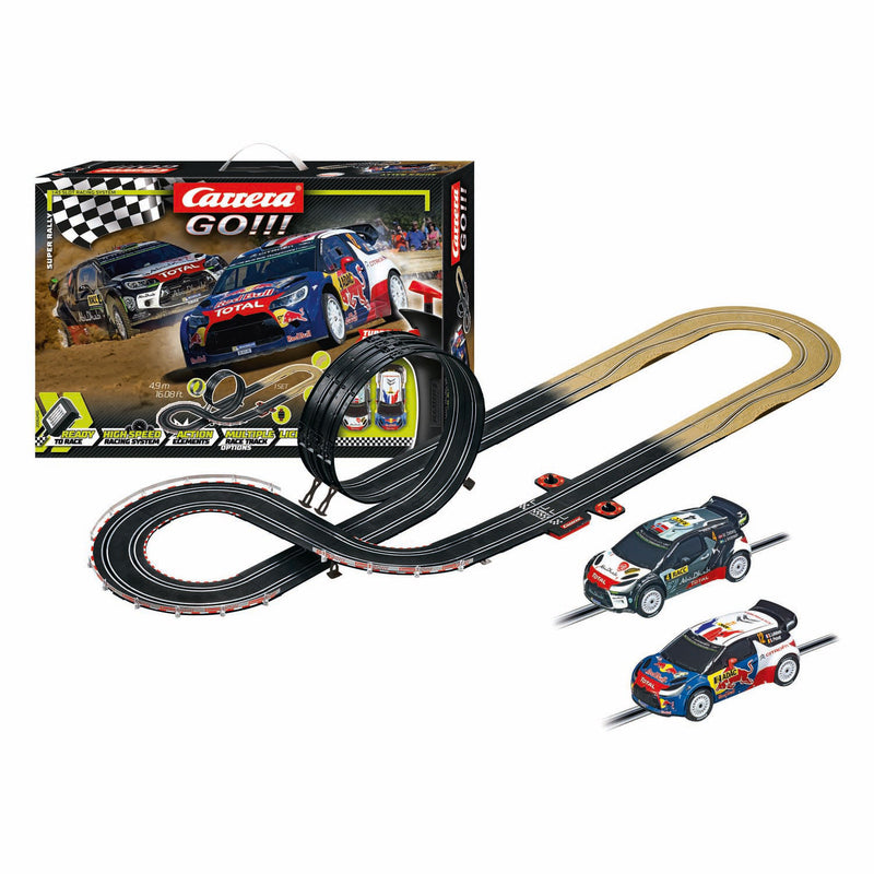Load image into Gallery viewer, Carrera go!!! super rally - racebaan met 2 auto's - 1:43

