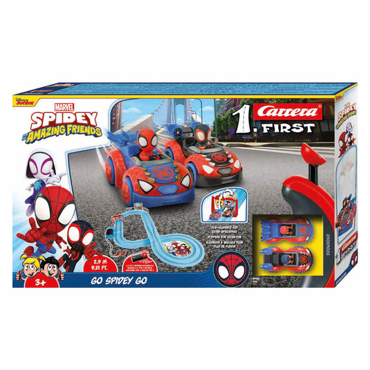 Carrera first racebaan - marvel spidey