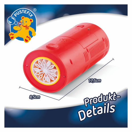 Pustefix bubble fireworks met bellenblaas