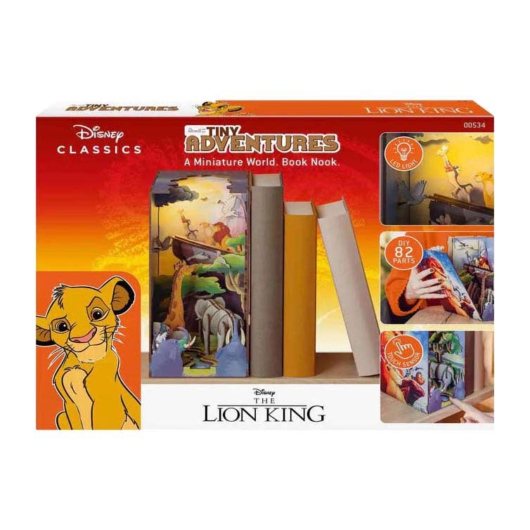 Load image into Gallery viewer, Disney revell - tiny adventures book nook lion king
