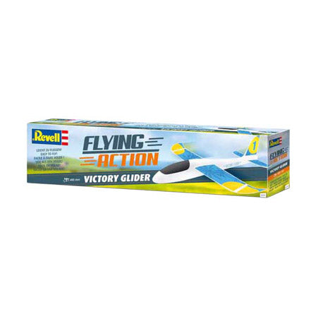 Revell modelbouwpakket vliegtuigen - 24331 flying action victory glider - vliegtuig piepschuim bouwpakket - - modelbouw