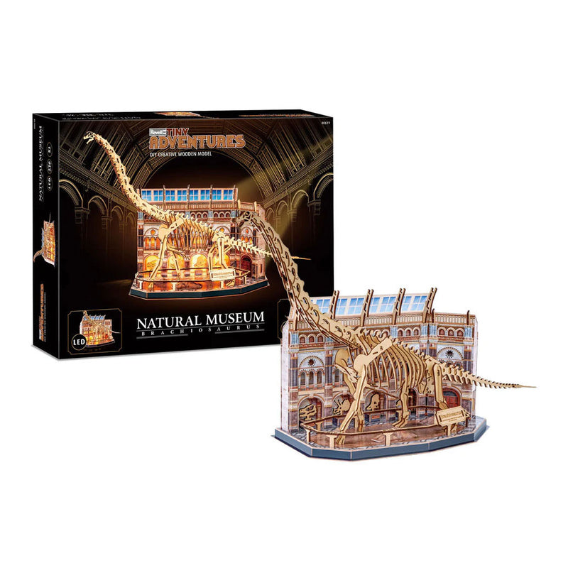 Load image into Gallery viewer, Revell tiny adventures natural museum brachiosaurus - 216dlg.
