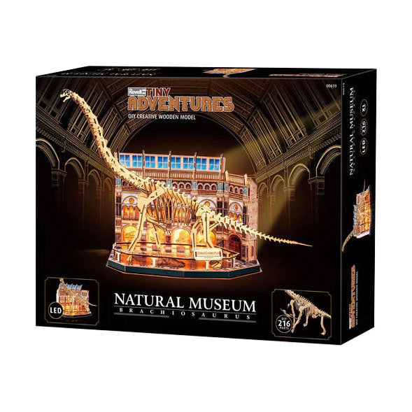Load image into Gallery viewer, Revell tiny adventures natural museum brachiosaurus - 216dlg.
