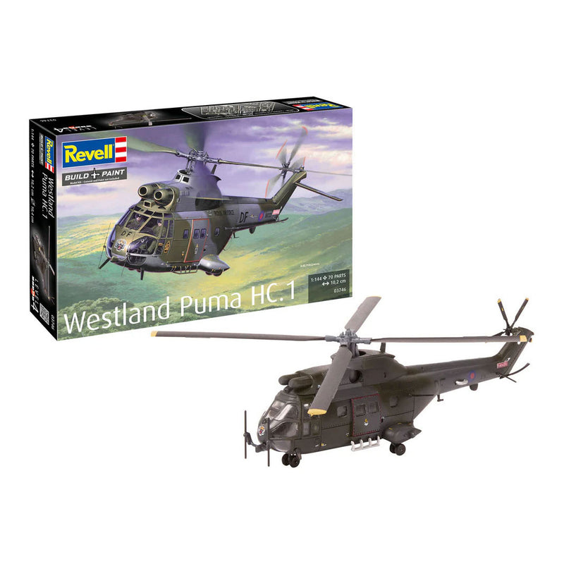 Load image into Gallery viewer, Revell modelbouwpakket westland puma hc.1 1:144 - 70dlg.
