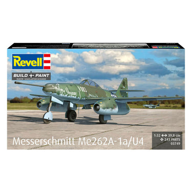 Revell modelbouwpakket messerschmitt me262a-1a u6 1:32 - 243dlg.