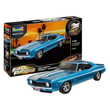 Revell modelbouwpakket fast furious 1969 chevy camaro yenko 1:25 - 92dlg.