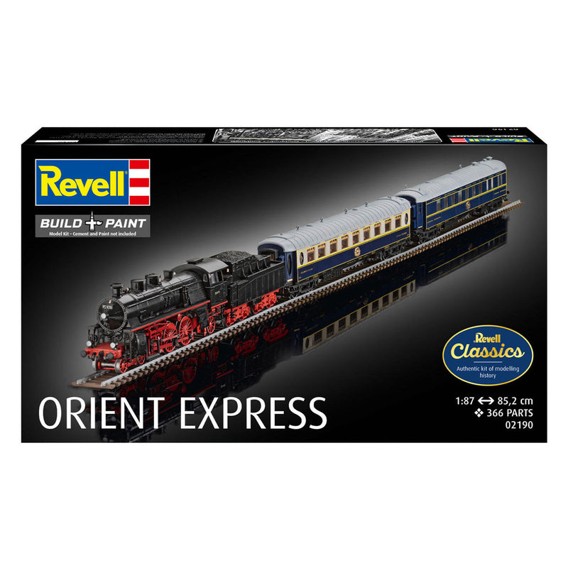 Afbeelding laden in galerijviewer, Revell modelbouwpakket orient express 1:87 - 366dlg.
