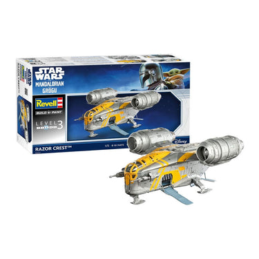 Revell modelbouwpakket the mandalorian and grogu razor crest 1:72 - 101dlg.