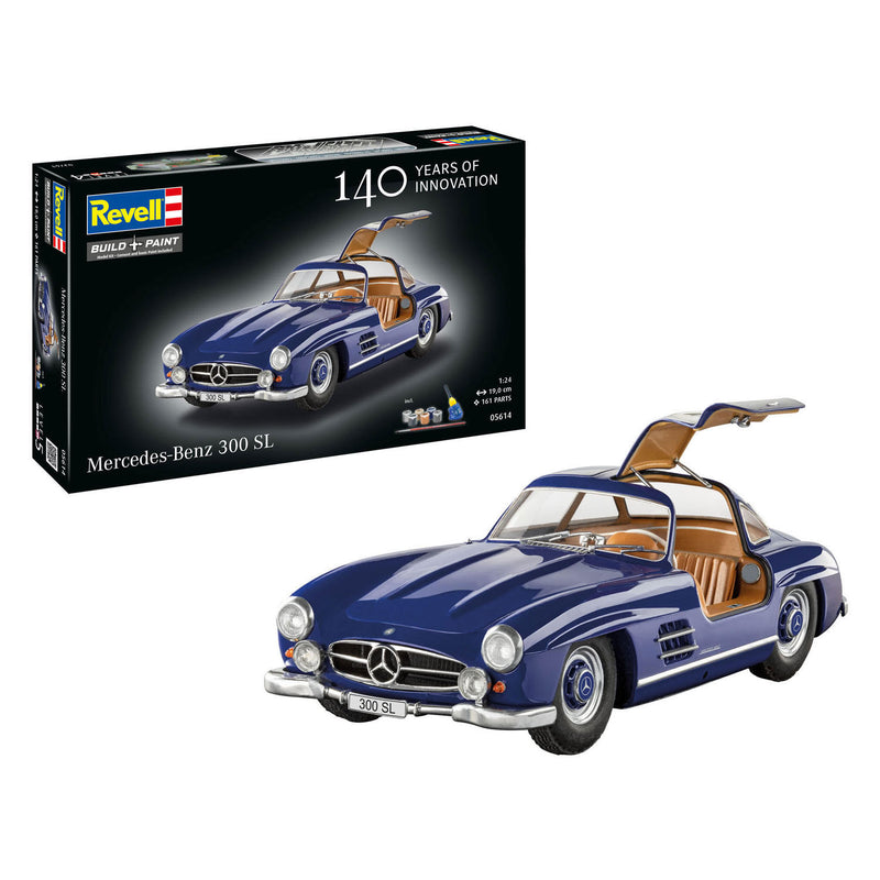 Afbeelding laden in galerijviewer, Revell modelbouwpakket mercedes-benz 300 sl 100 jaar mb 1:24 - 161dlg.
