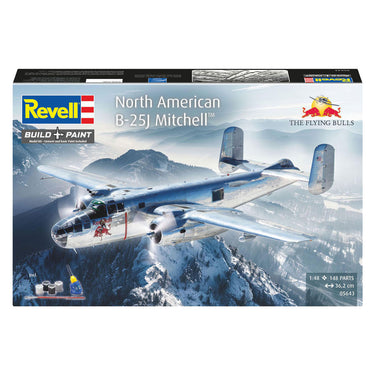 Revell modelbouwpakket gift set b-25j mitchell: flying bulls 1:48 - 148dlg.