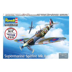 Revell modelbouwpakket starter kit spitfire mk.iia 1:72 - 38dlg.