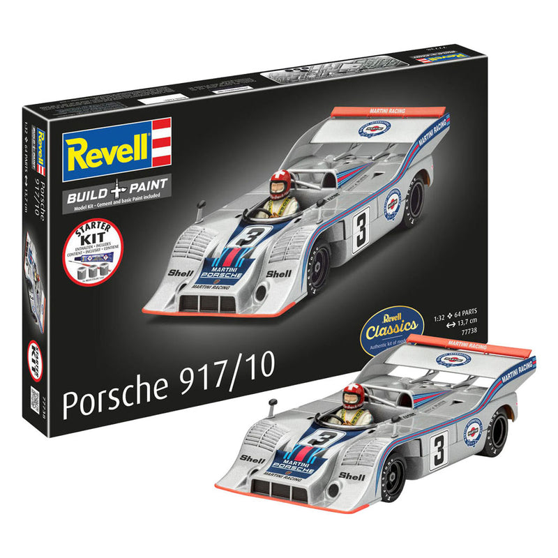 ギャラリービューアに画像をロードする, Revell modelbouwpakket starter kit porsche 917 10 1:32 - 64dlg.

