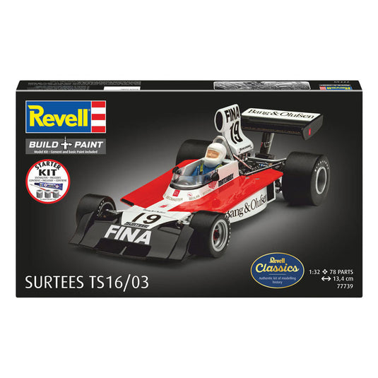 Revell modelbouwpakket starter kit surtees ts16 03 1:32 - 78dlg.