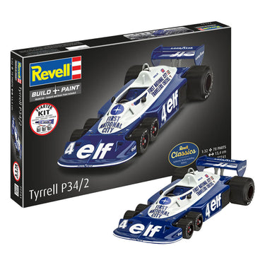 Revell modelbouwpakket starter kit tyrrell p34 2 6-wheeler 1:32 - 105dlg.