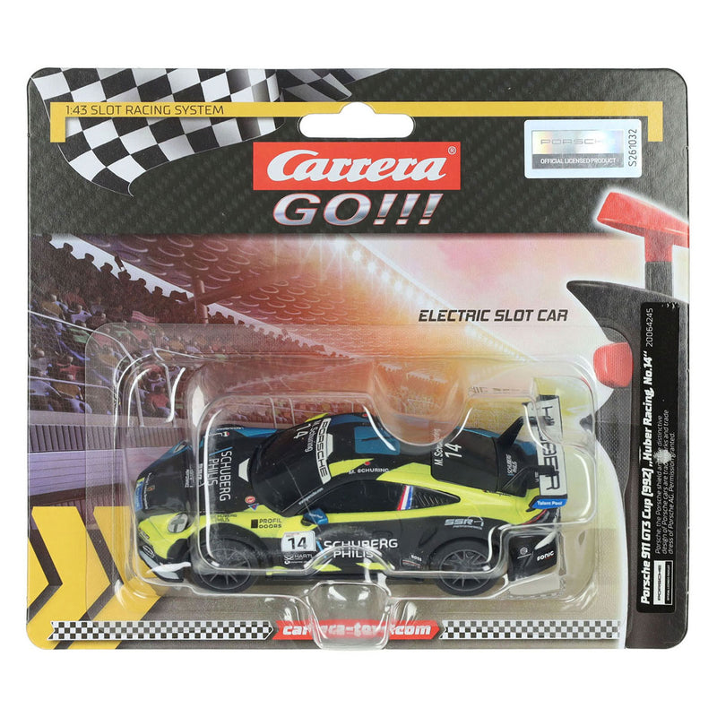 Load image into Gallery viewer, Carrera go!!! porsche 992 gt3 cup huber racing, no.14 - 1:43
