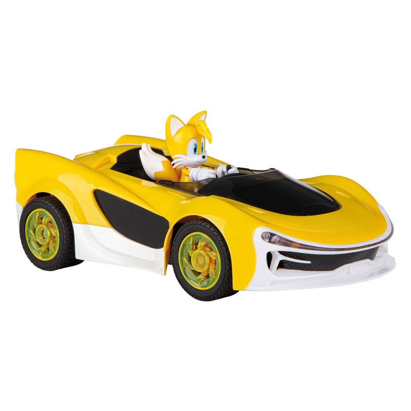 Afbeelding laden in galerijviewer, Carrera rc 2,4ghz sonic racing crossworlds - tails - 1:18
