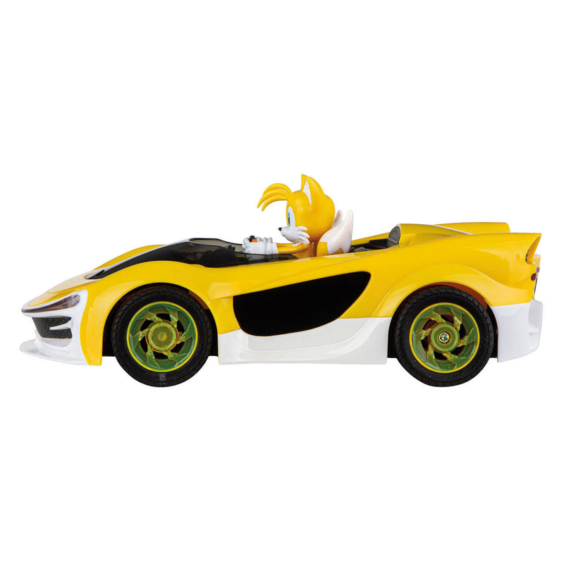 Afbeelding laden in galerijviewer, Carrera rc 2,4ghz sonic racing crossworlds - tails - 1:18
