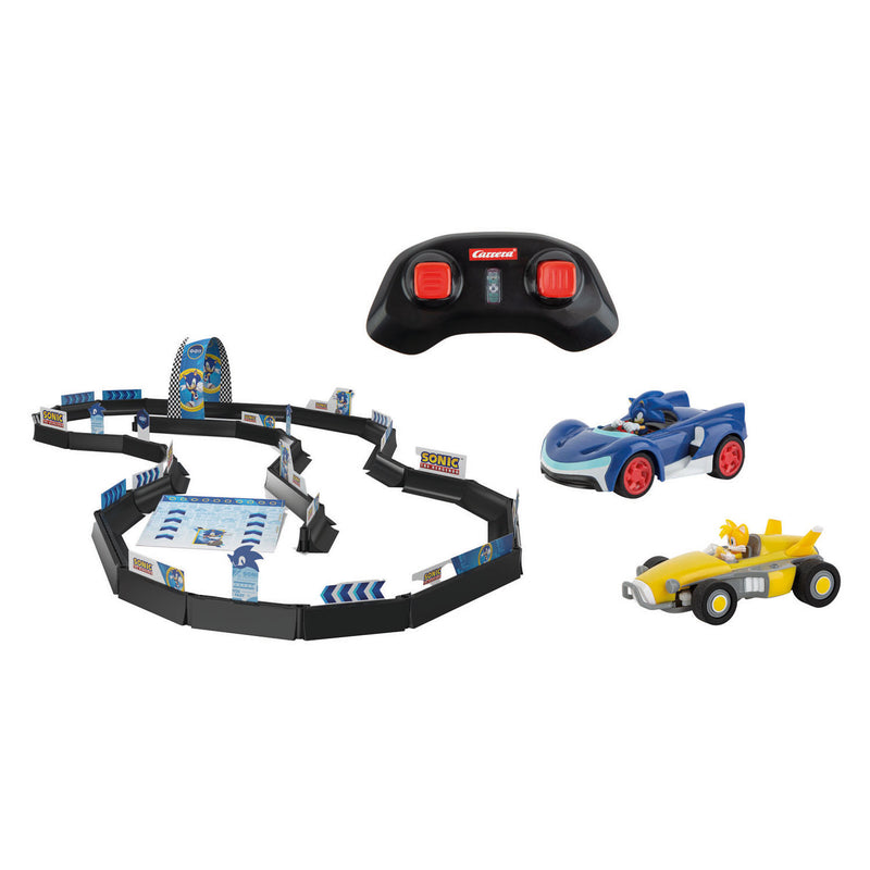 Load image into Gallery viewer, Carrera rc 2,4ghz racebaan team sonic racing tabletop racing set - 1:43
