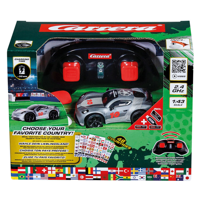Afbeelding laden in galerijviewer, Carrera rc 2,4ghz mini rc grey - world championship - 1:43
