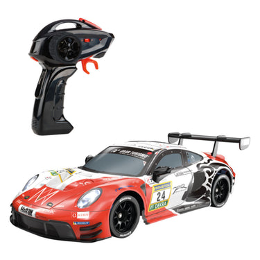 Carrera rc 2,4ghz porsche 911 gt3 r lionspeed gp, no.24 - 1:16