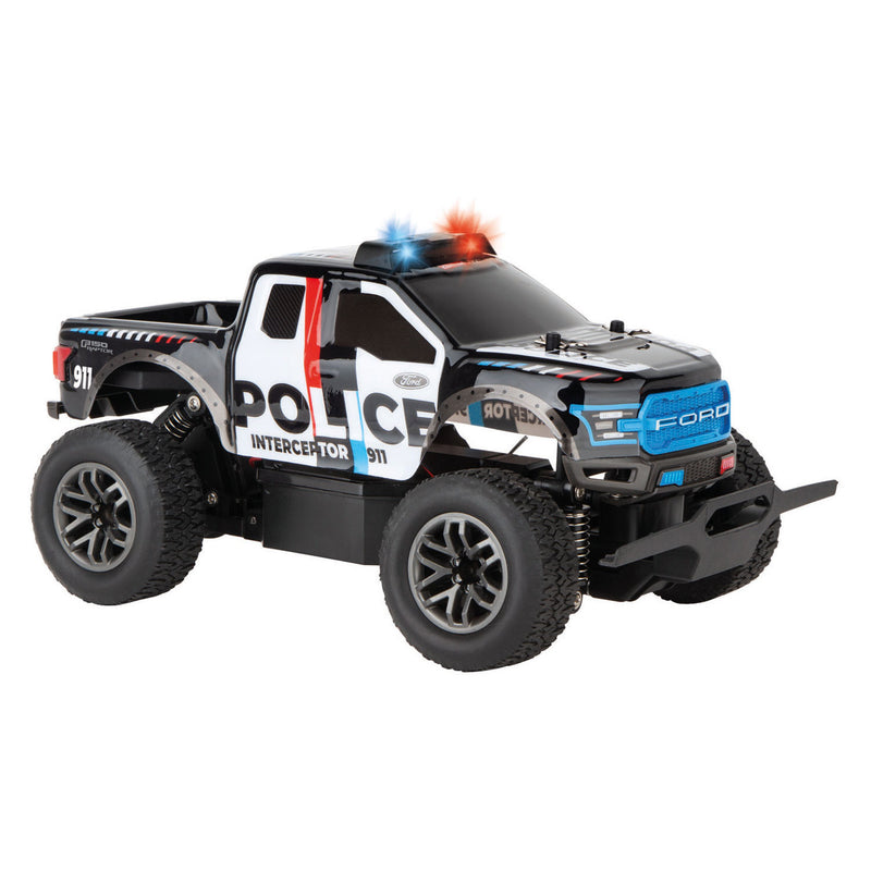 Load image into Gallery viewer, Carrera rc 2,4ghz ford f-150 raptor police - 1:18
