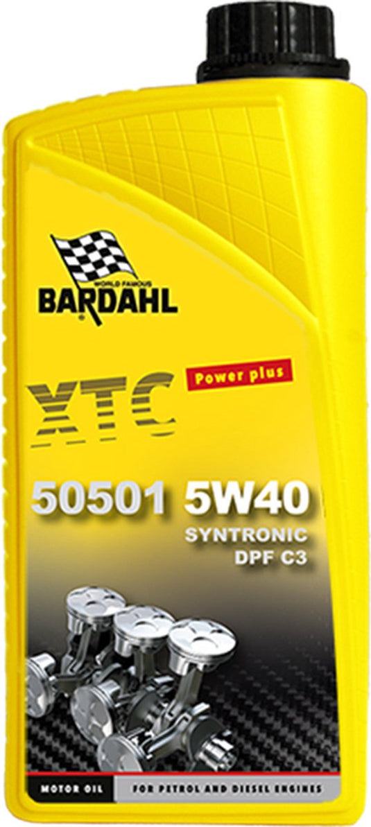 Bardahl motorolie xtc 50501 5w40 syntronic